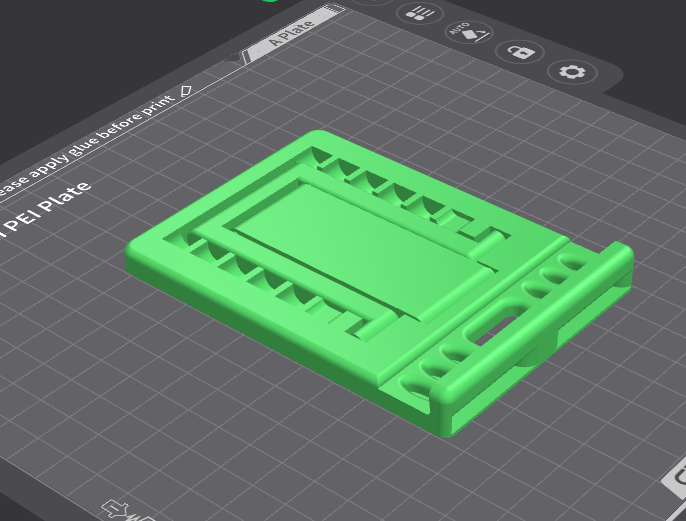 Phoneholder foldable