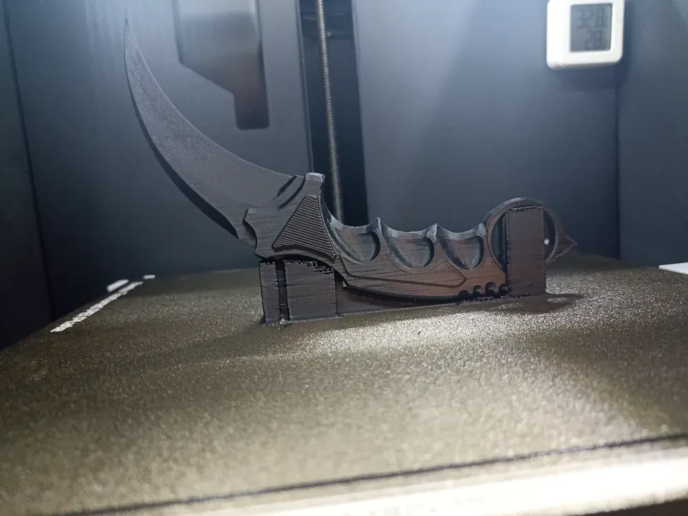 Karambit cs2 knife counter strike by maraktos download free stl