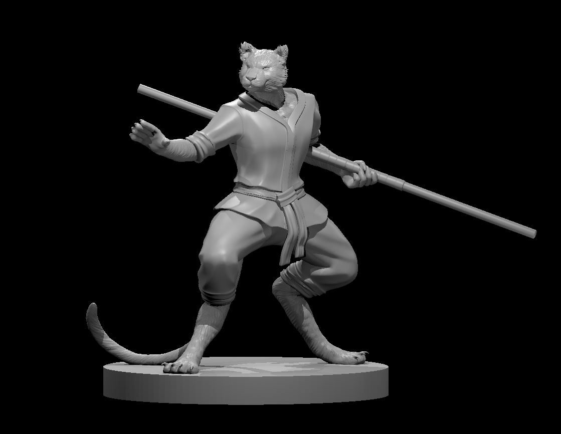 Miniatura 16 do modelo 3D Monk Collection 3