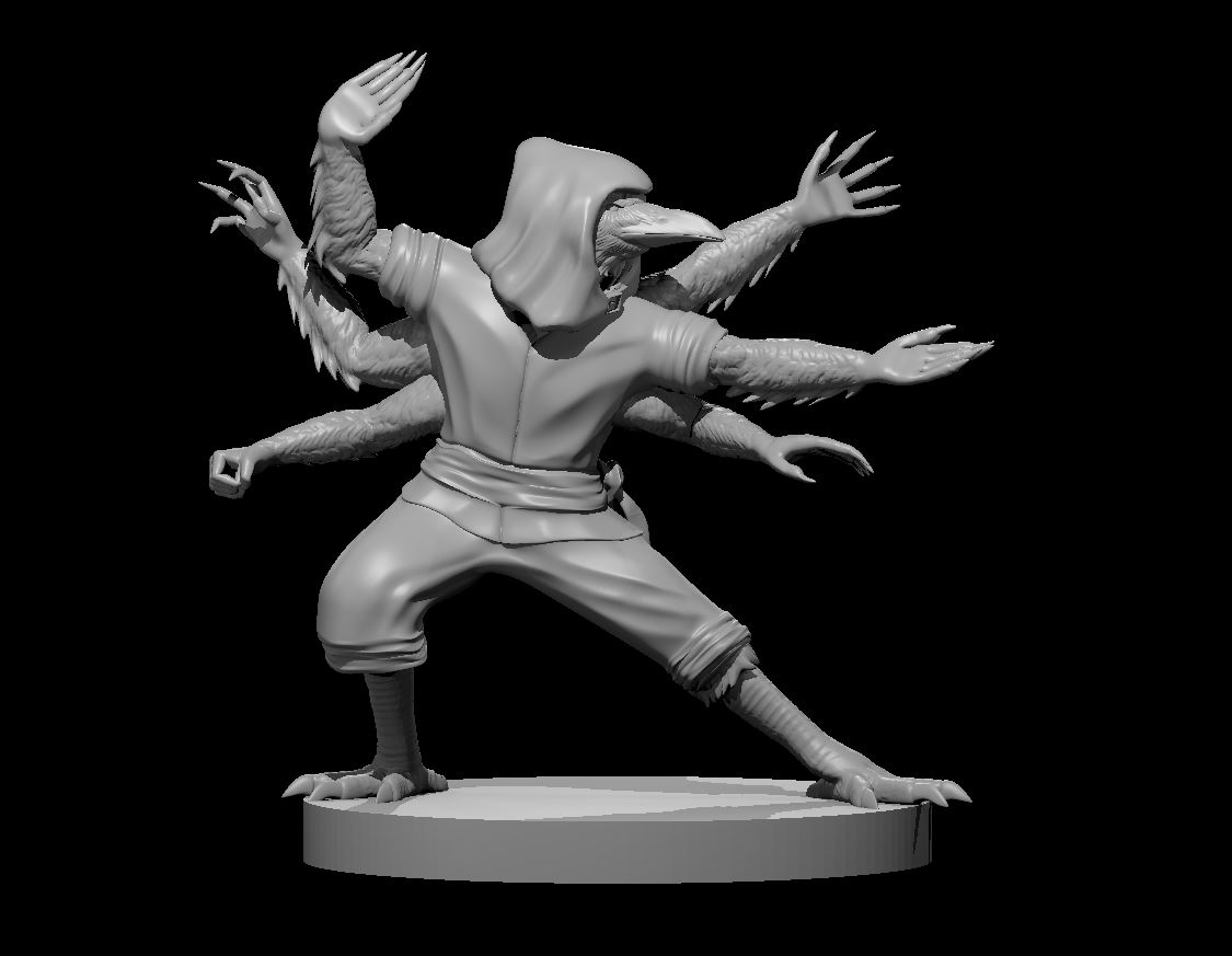 Miniatura 37 do modelo 3D Monk Collection 3
