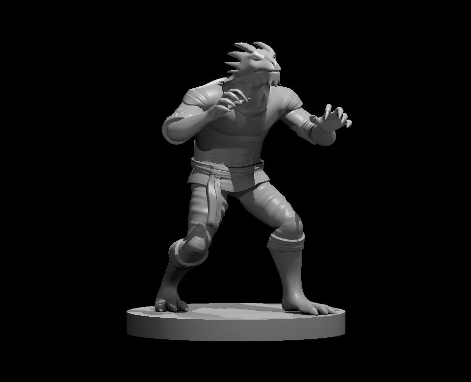 Miniatura 7 do modelo 3D Monk Collection 3