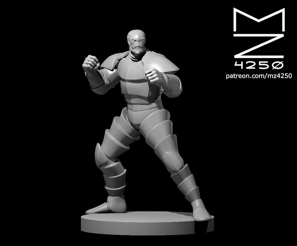 Miniatura 9 do modelo 3D Monk Collection 3