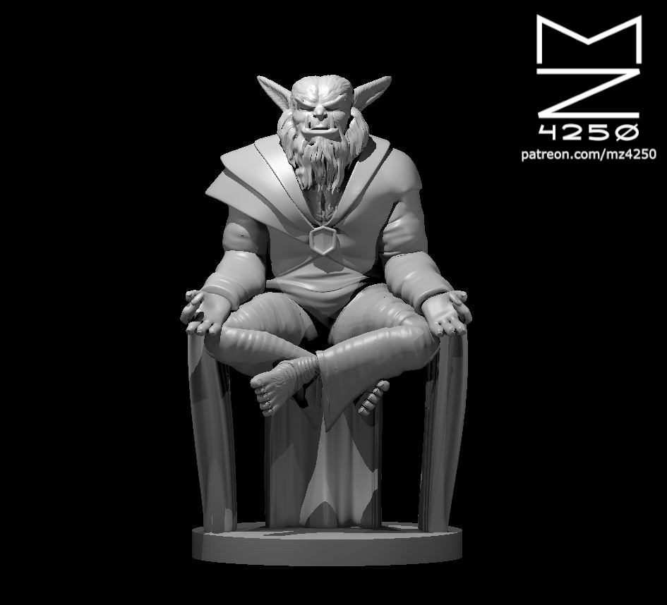 Miniatura 52 do modelo 3D Monk Collection 3
