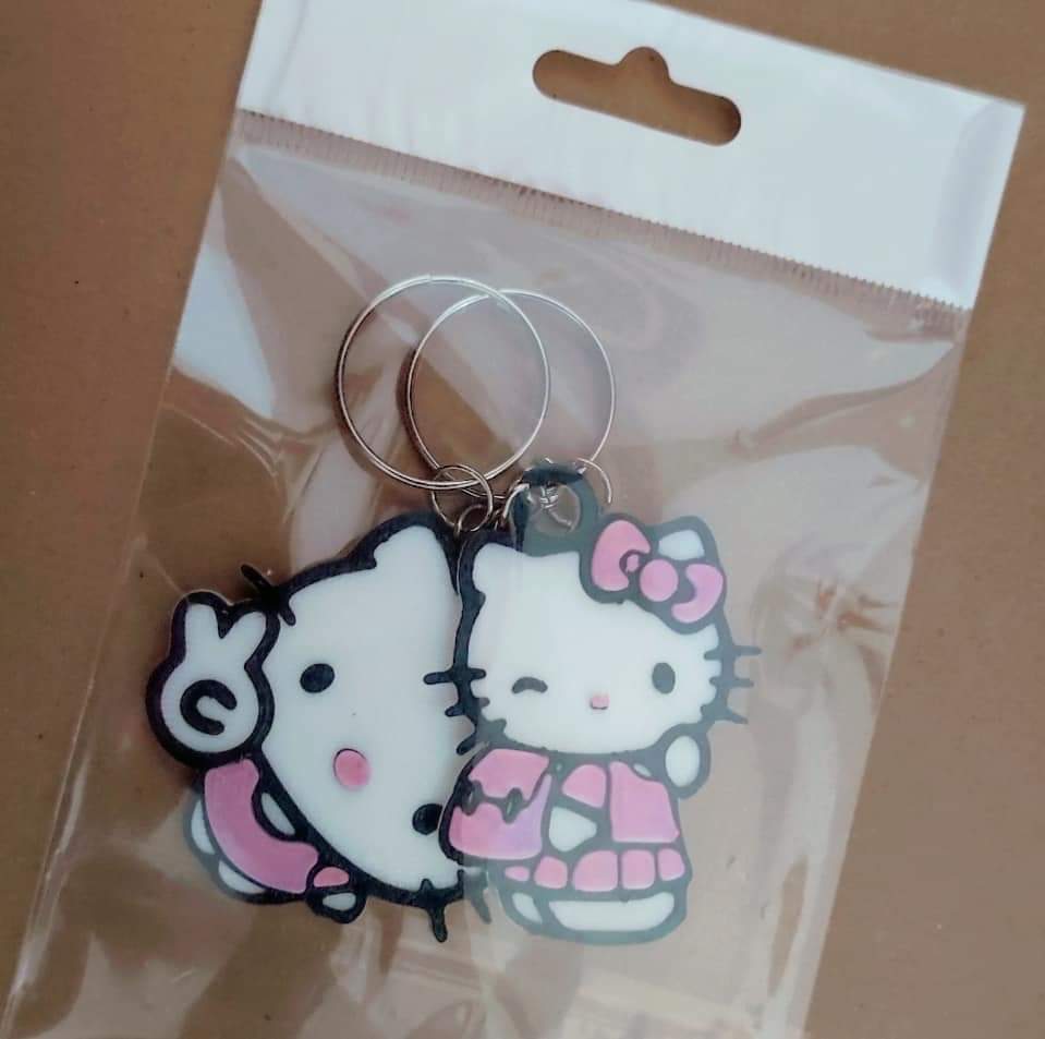 Llaveros de hello kitty