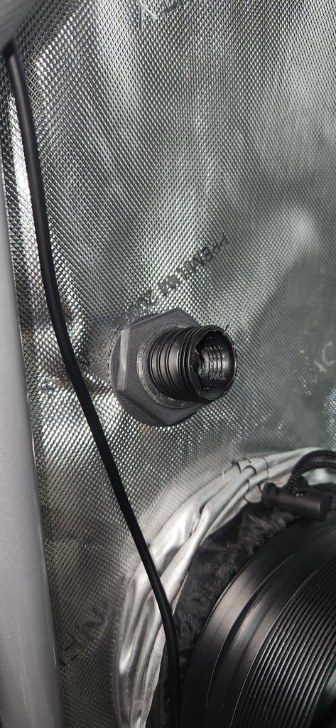 AC Infinity humidifier bulkhead fitting — miniatura 6