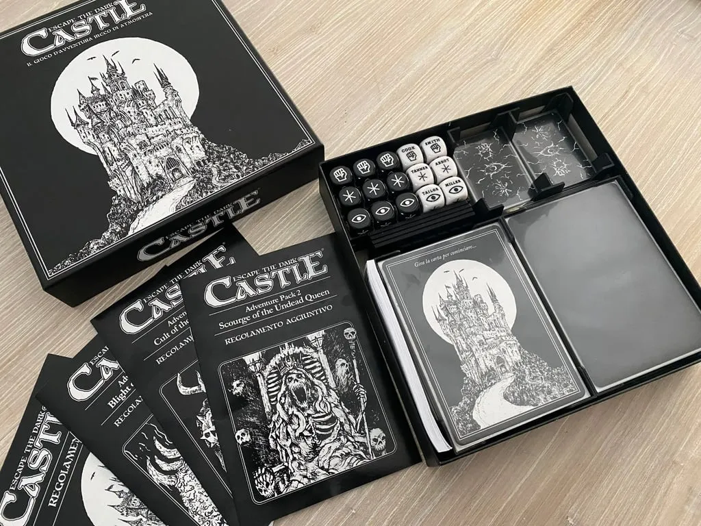 Escape the Dark Castle: Complete Box Organizer by Andrea Confalonieri |  Download free STL model | Printables.com