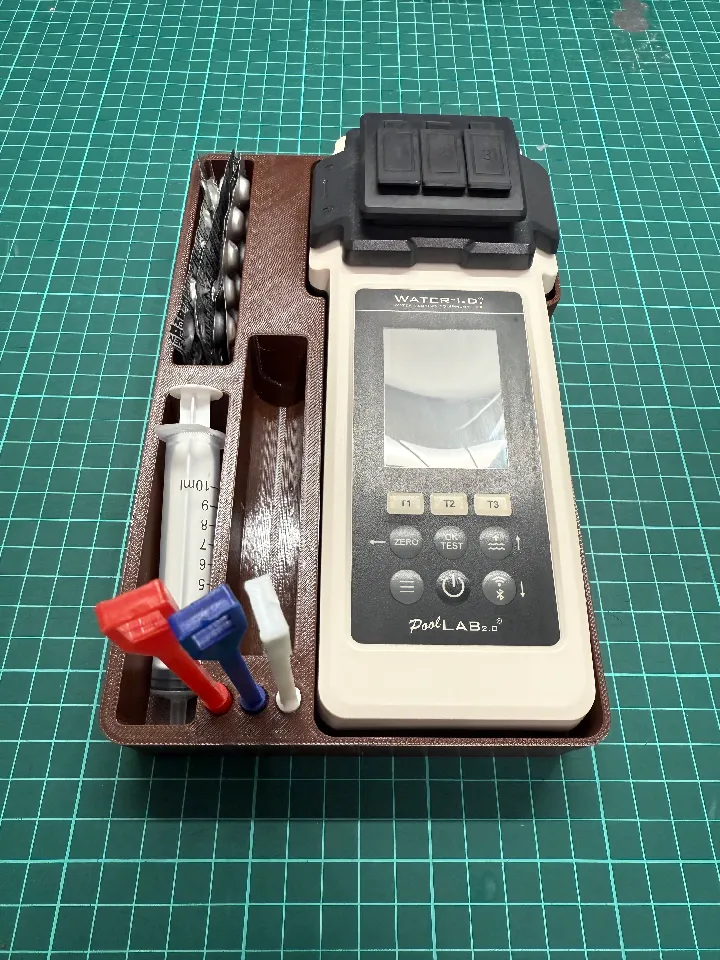 Box for PoolLAB 2.0 photometer by Jan Sejpka | Download free STL model | Printables.com