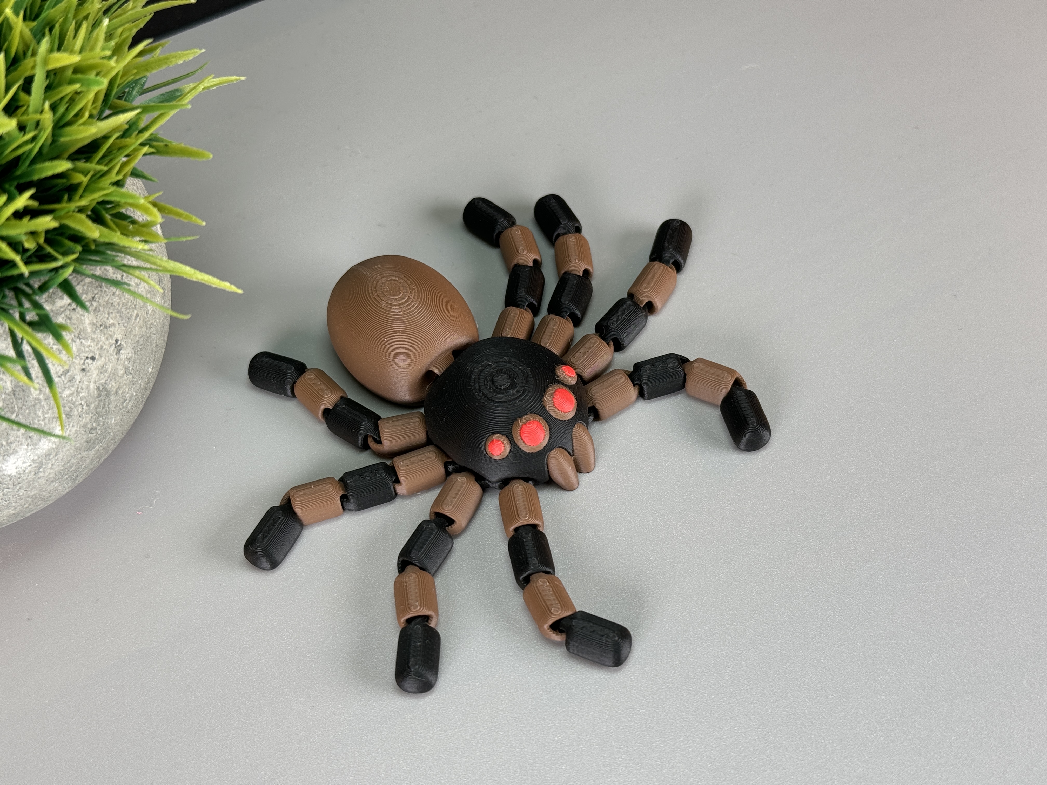 Flexi Spider (Articulated) by 3DPrintyi Download free STL model