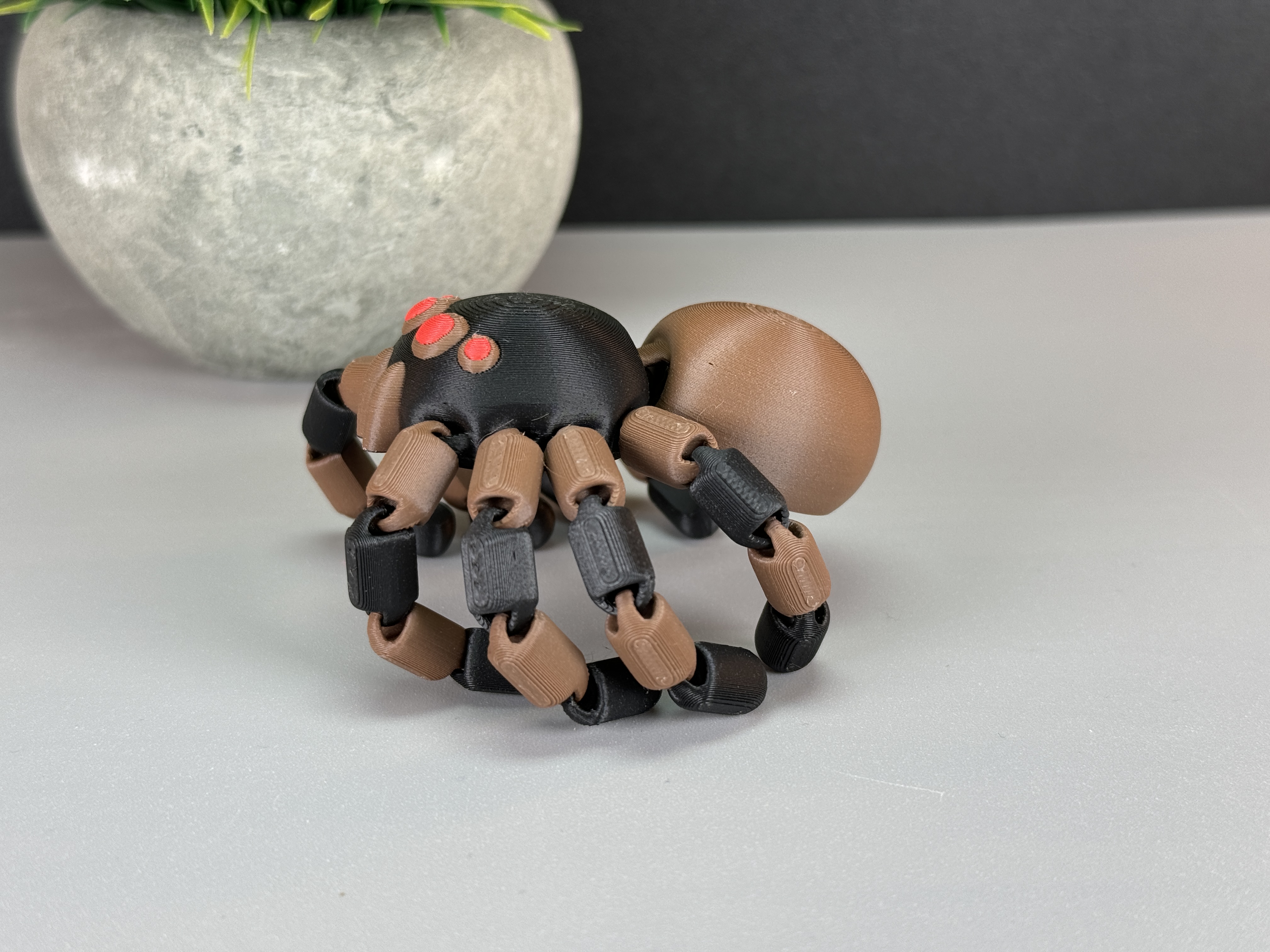 Miniatura 7 do modelo 3D Flexi Spider (Articulated)