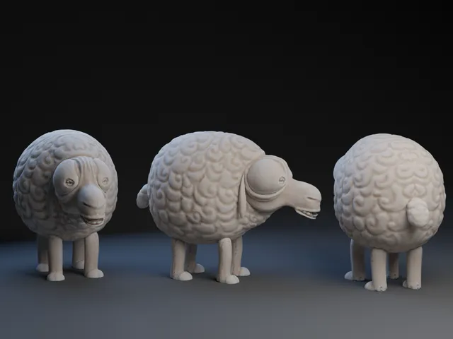 Cartoon Sheep