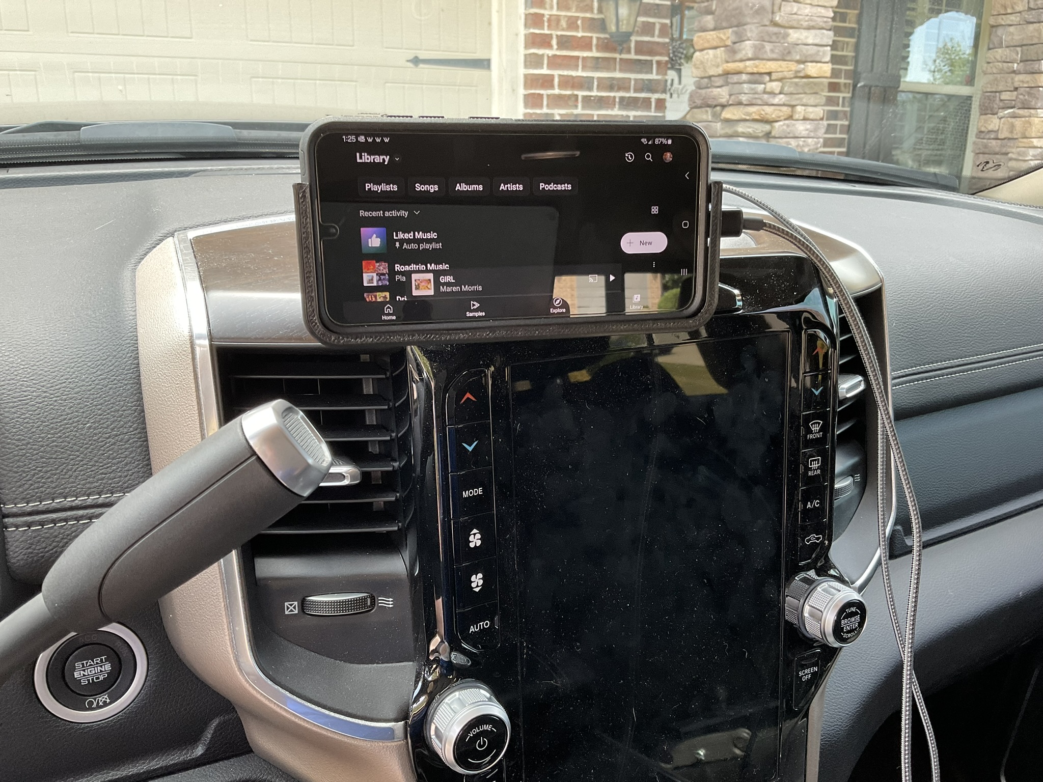 RAM Phone Mount for Dodge RAM 2500 / 3500