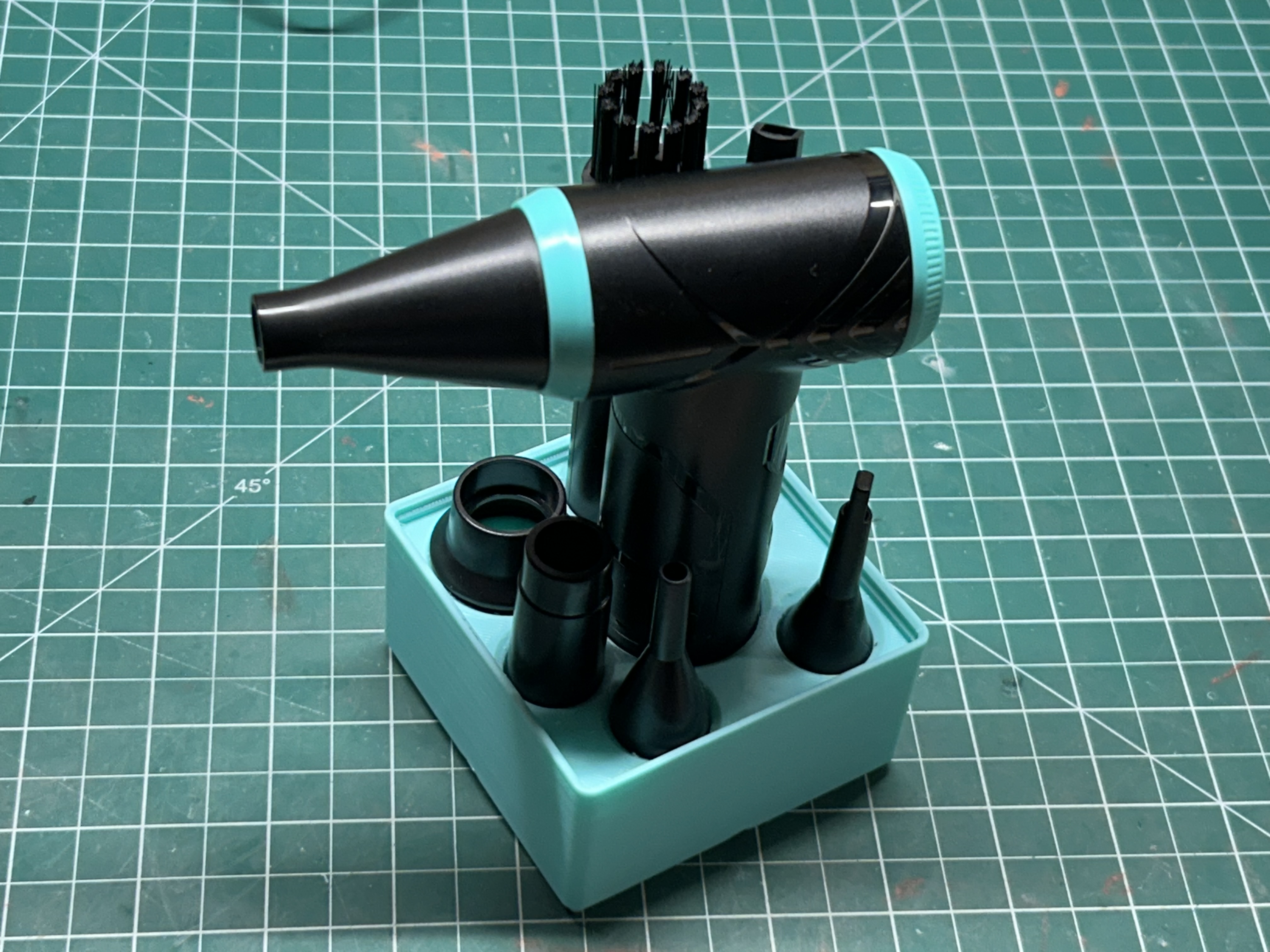 Rechargeable Air Duster Gridfinity tray