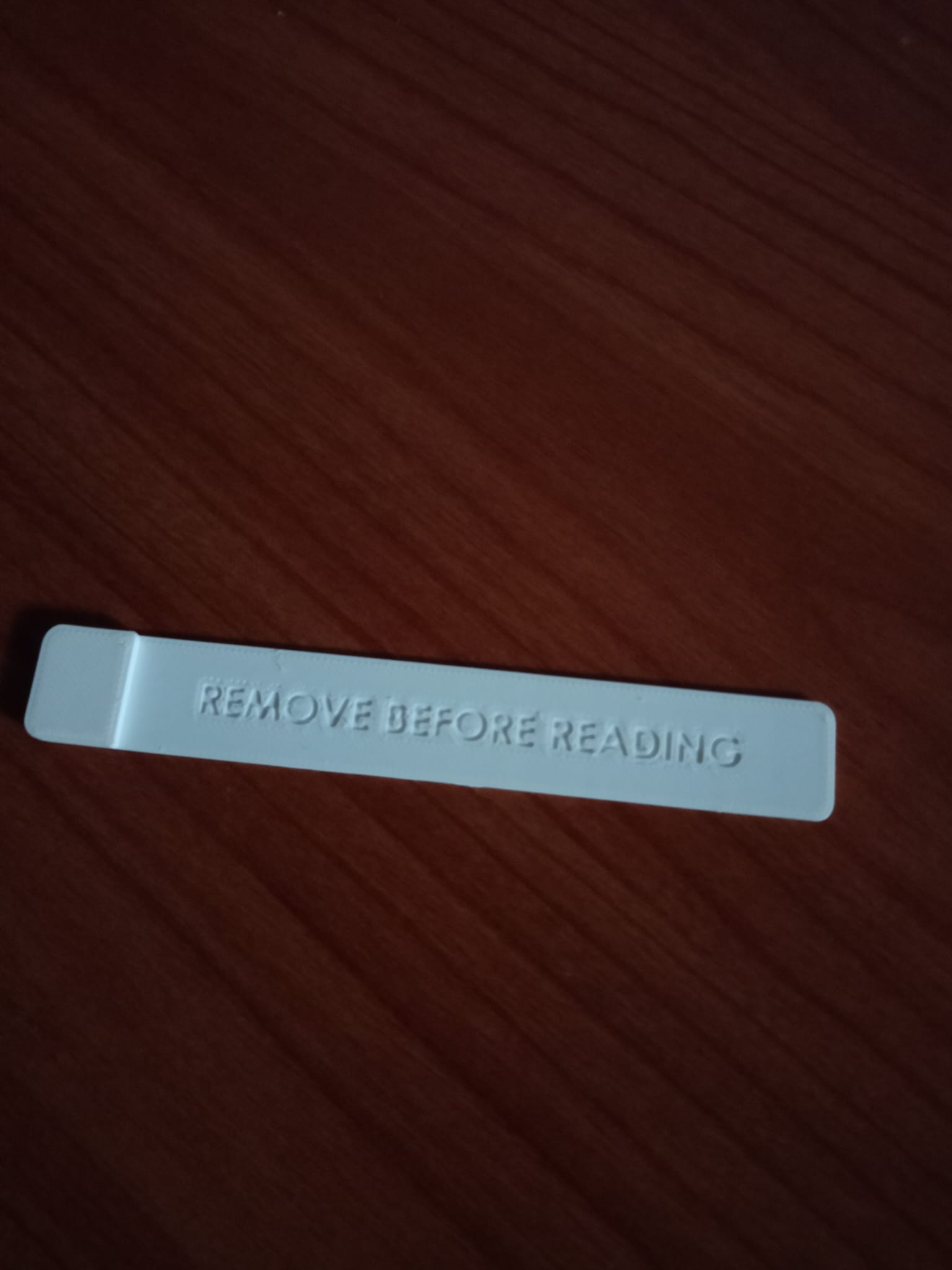 Bookmark Remove Before Reading