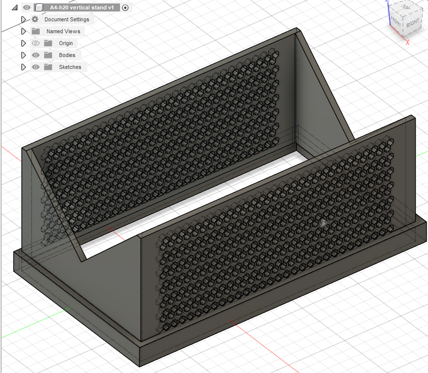 Lian li A4 H20 vertical stand