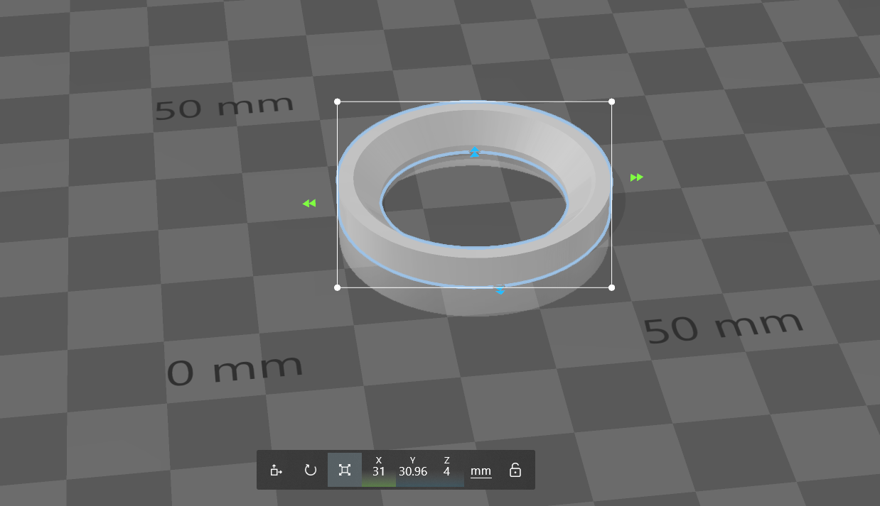 Miniatura 5 do modelo 3D Threaded bulkhead fitting