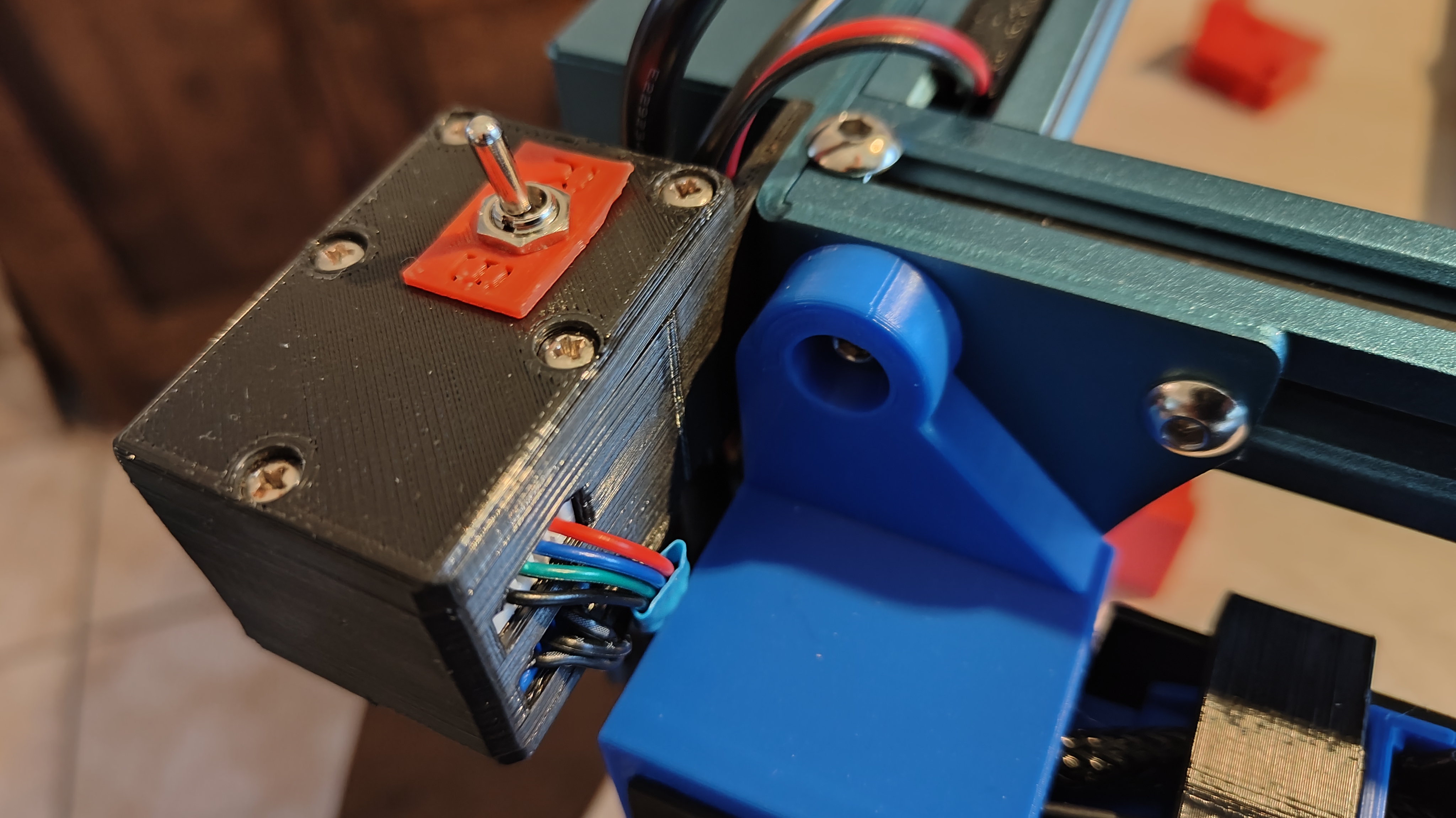 Sculpfun S9 switchbox for Rotary or Bed movement