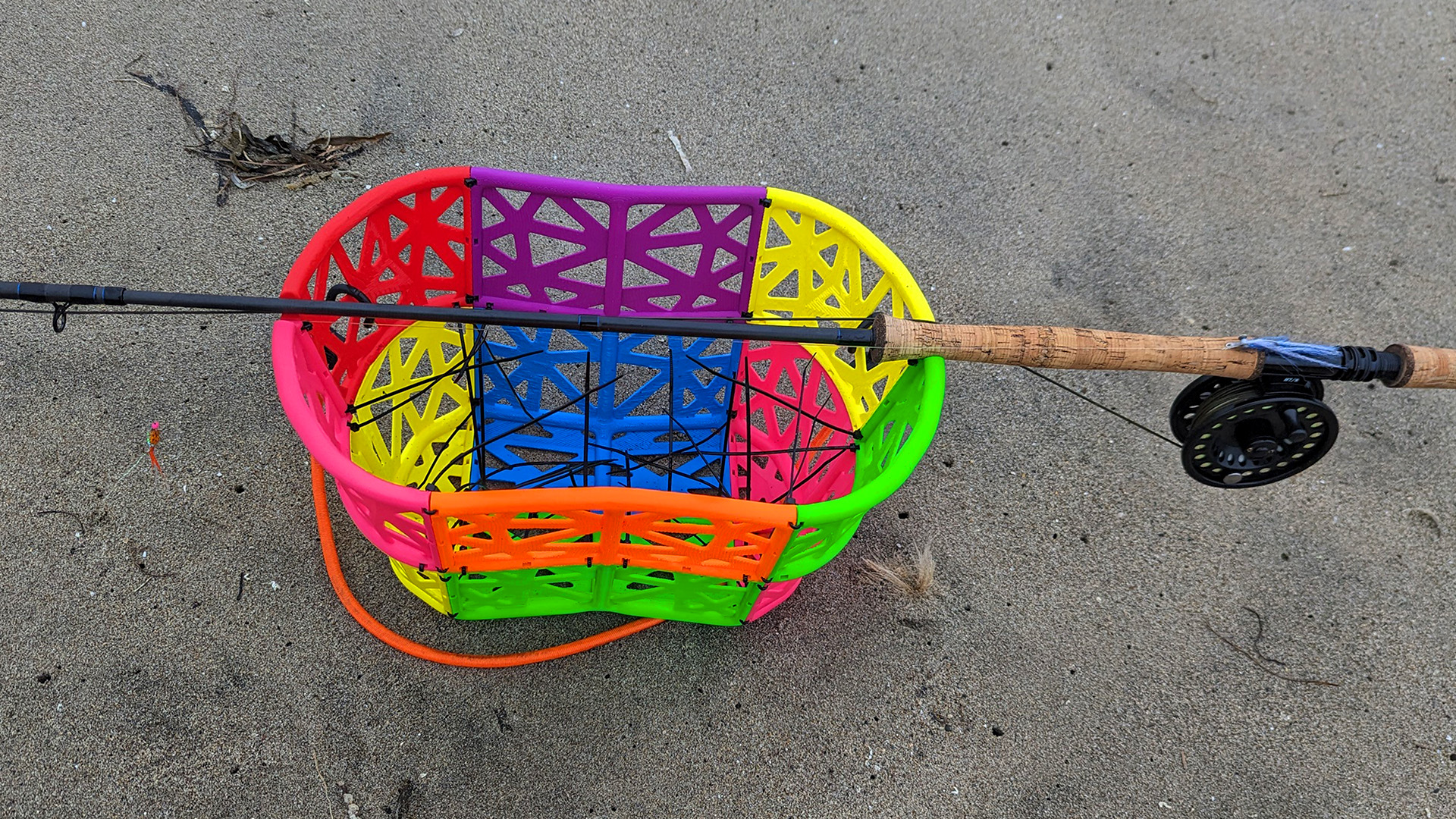 Fly Fishing Stripping Basket