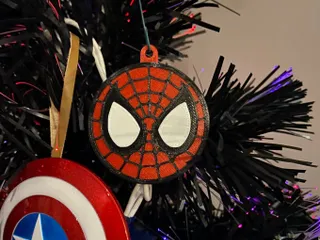 Spider-Man Coaster and Keychain by nerdyviews | Download free STL model |  