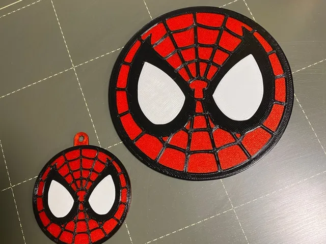 Spider-Man Coaster and Keychain