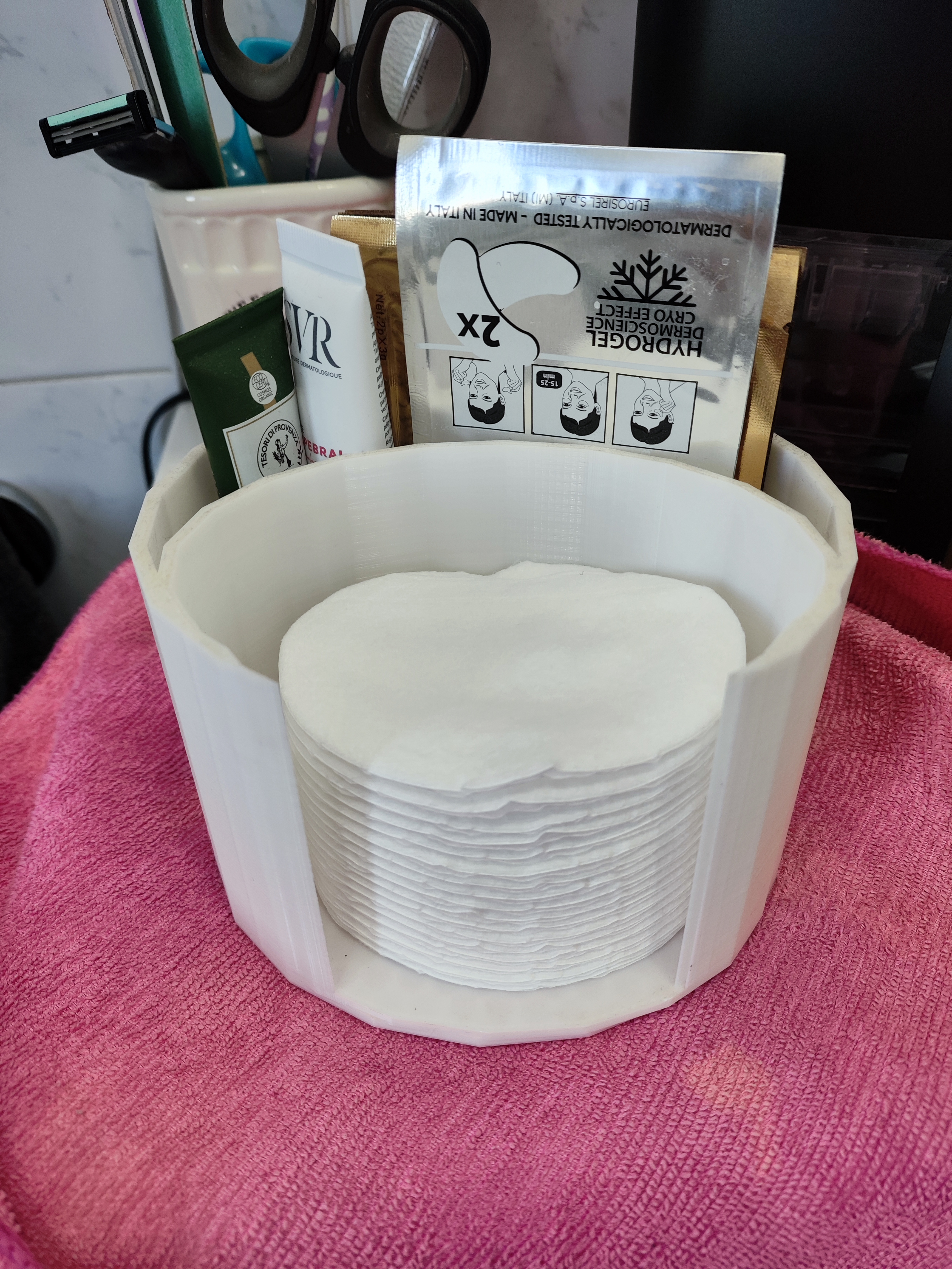 Portadischetti trucco - Makeup disk holder