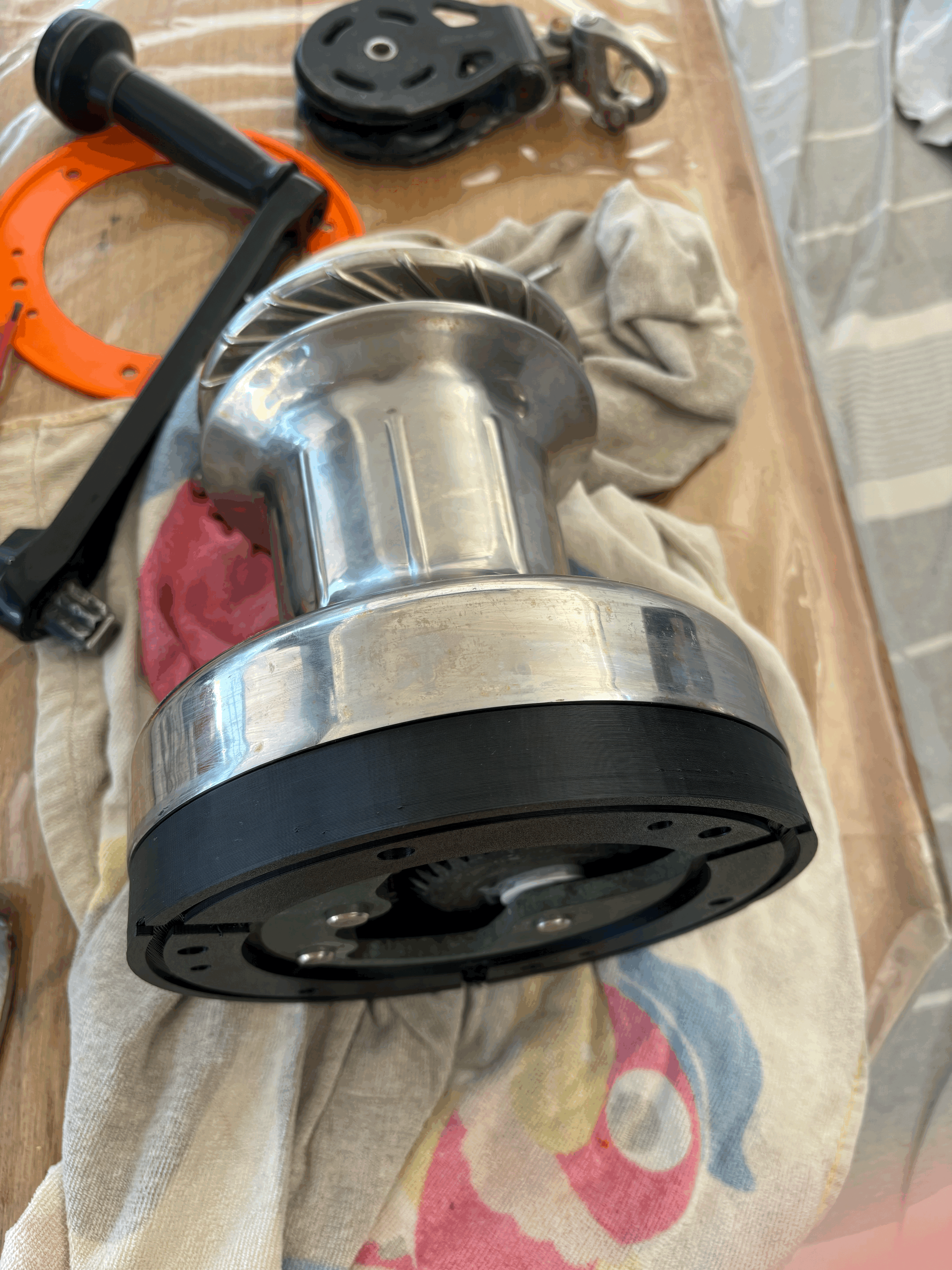 Andersen winch 52ST base manual
