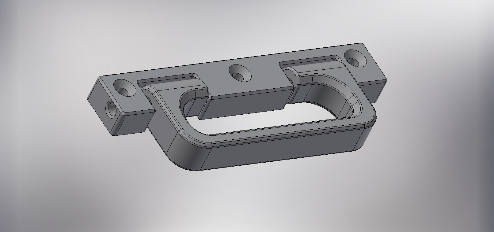 Folding handle for Eurobox