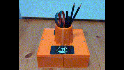 OverEngineered Desktop Oranizer