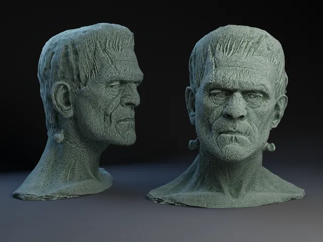 Frankenstein Bust