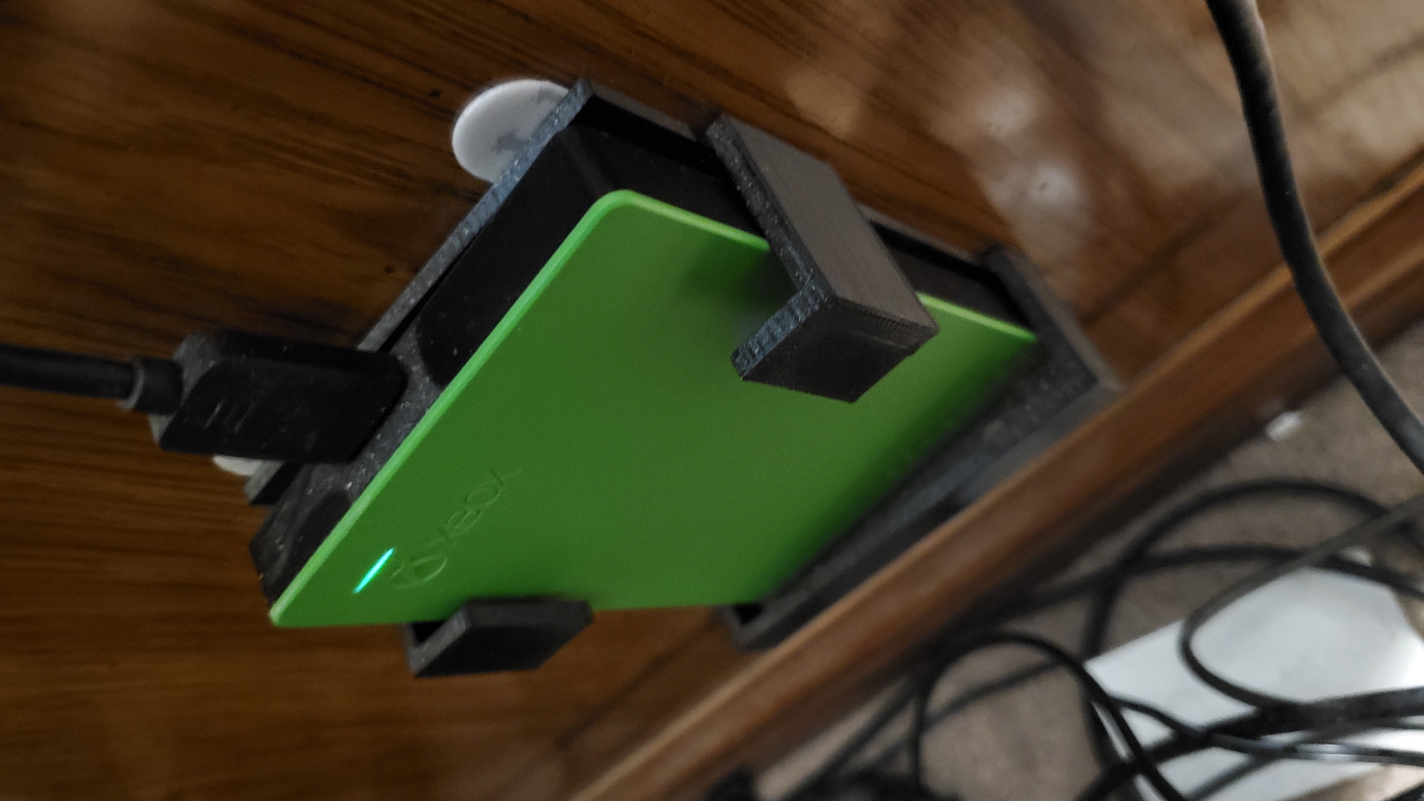 External Hard Drive Mount by nmumphrey Download free STL model