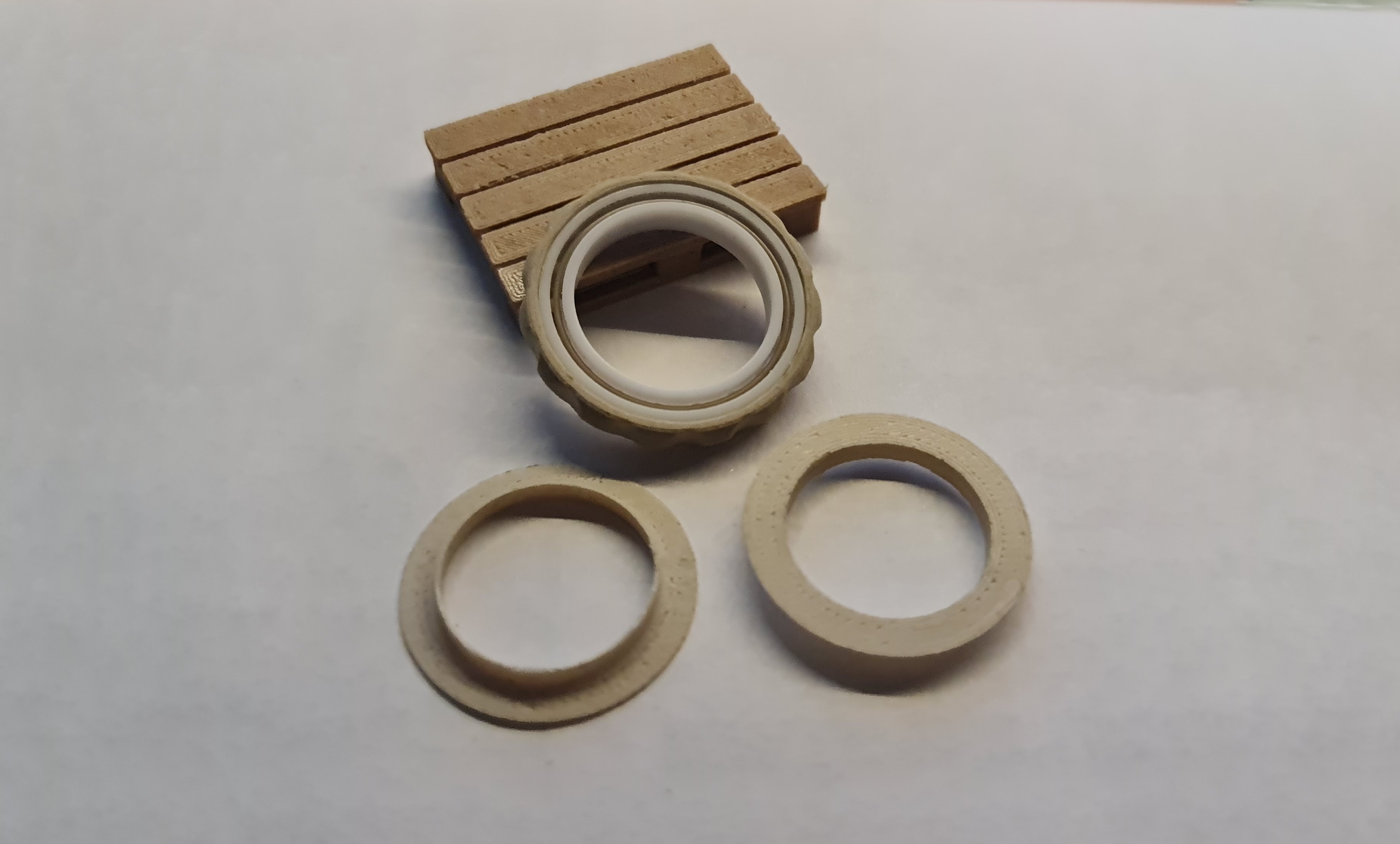 Fast ceramic fidget ring — miniatura 2