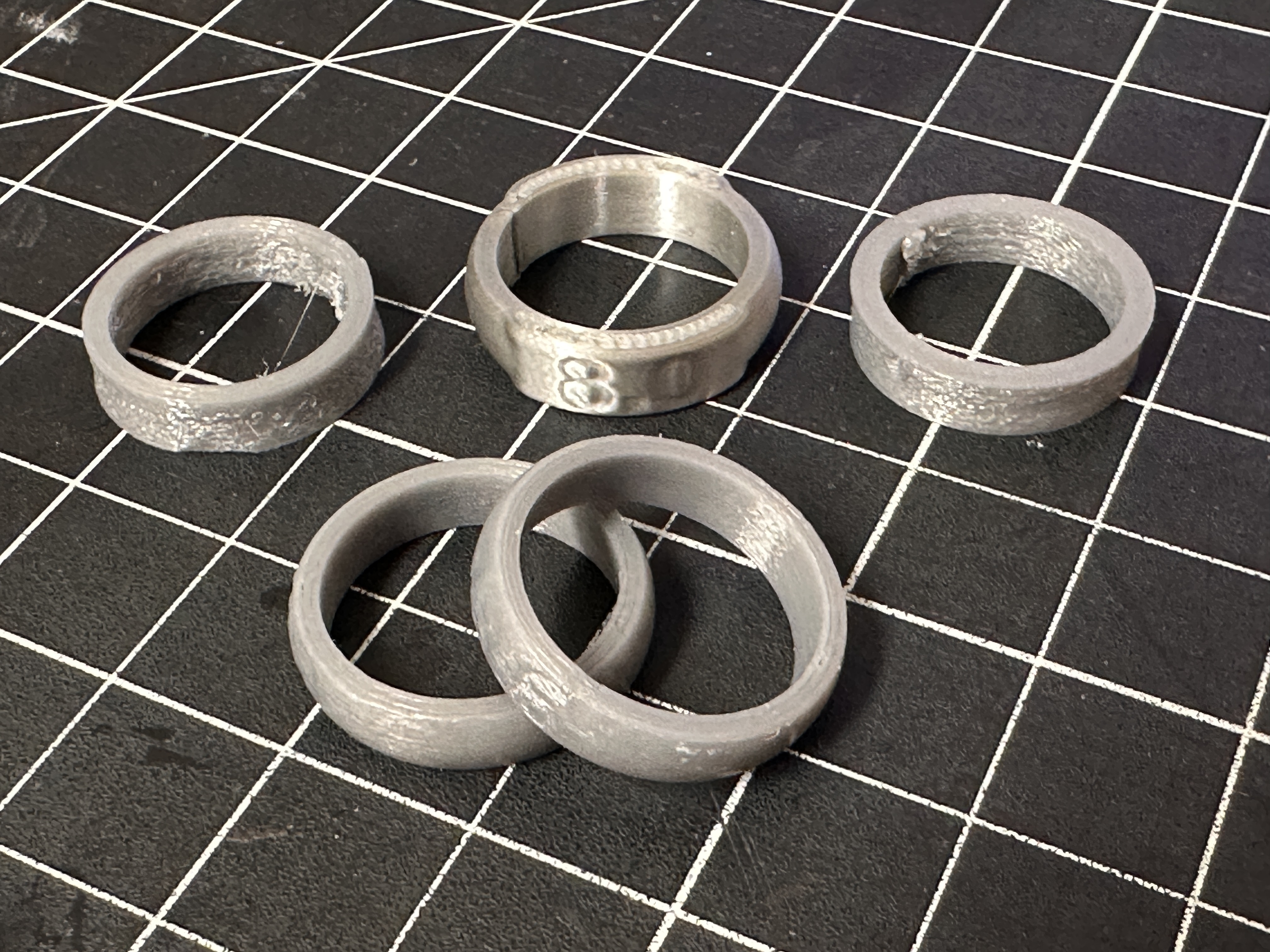 Parametric sizing ring for US ring sizes