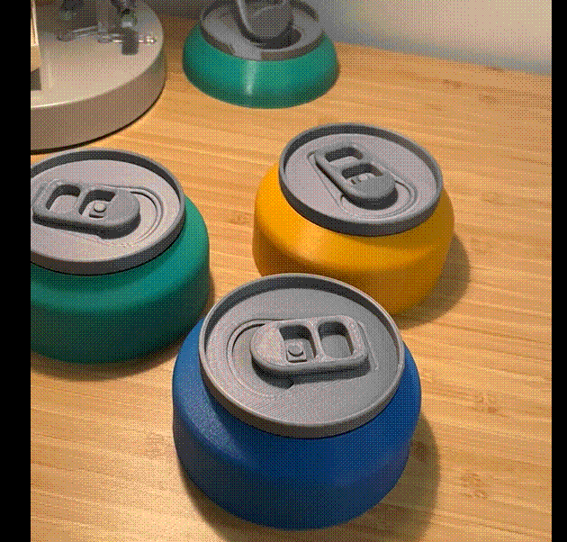 Soda can stationary box