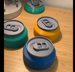 Soda can stationary box