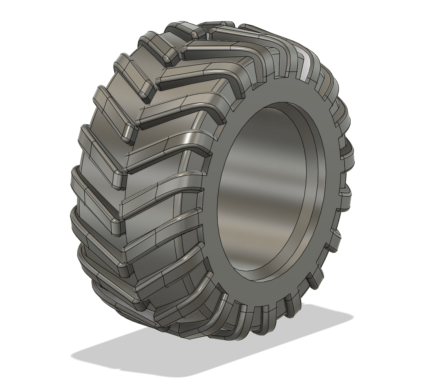 Chunky Tires and Planetary Rims • 1:16 Scale
