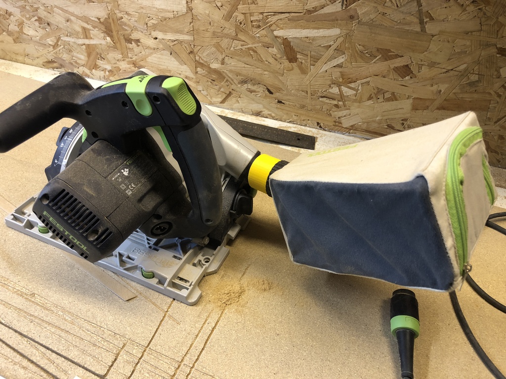 Festool Handkreissägen Beutel Adapter für Festool Tauchsäge TS 55