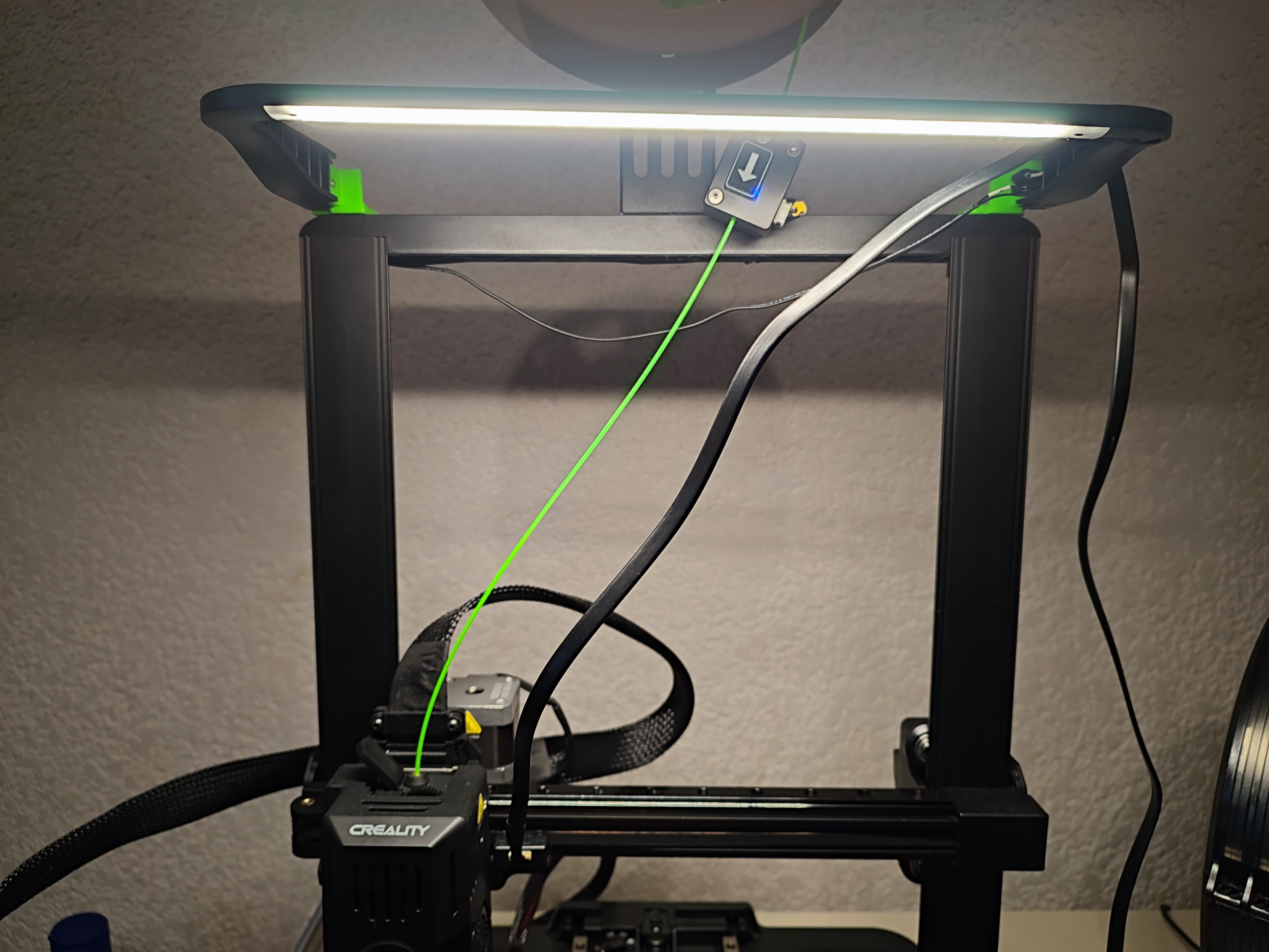 Ender 3 V3 KE Led Light Bar Brackets V2 by arobledo Download free STL