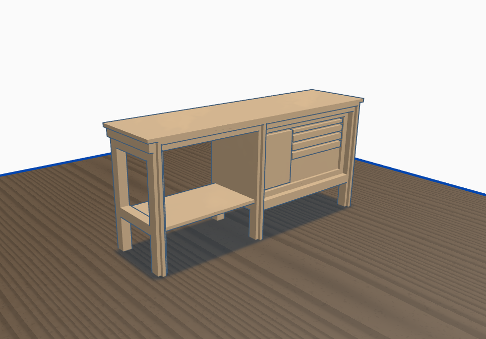 garage bench 2