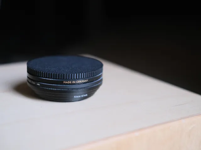 Threaded Lens Filter Cap - 77mm with F3D File
