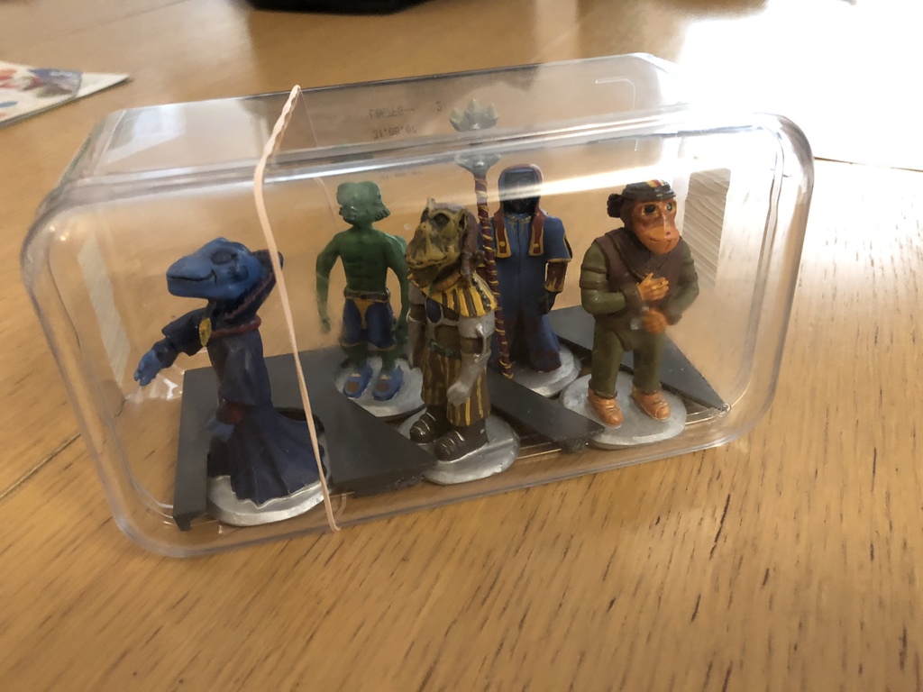 Starfarers figures box - Catan - Sternfahrer Figurenhalter