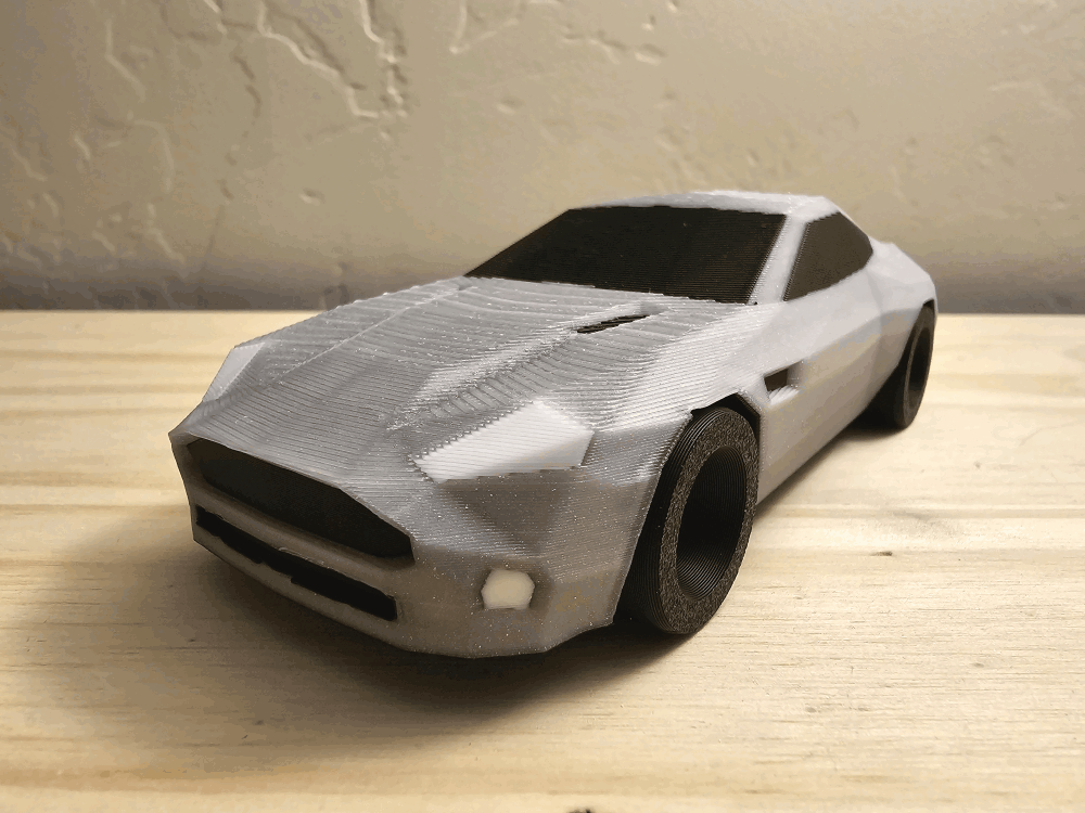 Low Poly Aston Martin V12 Vanquish