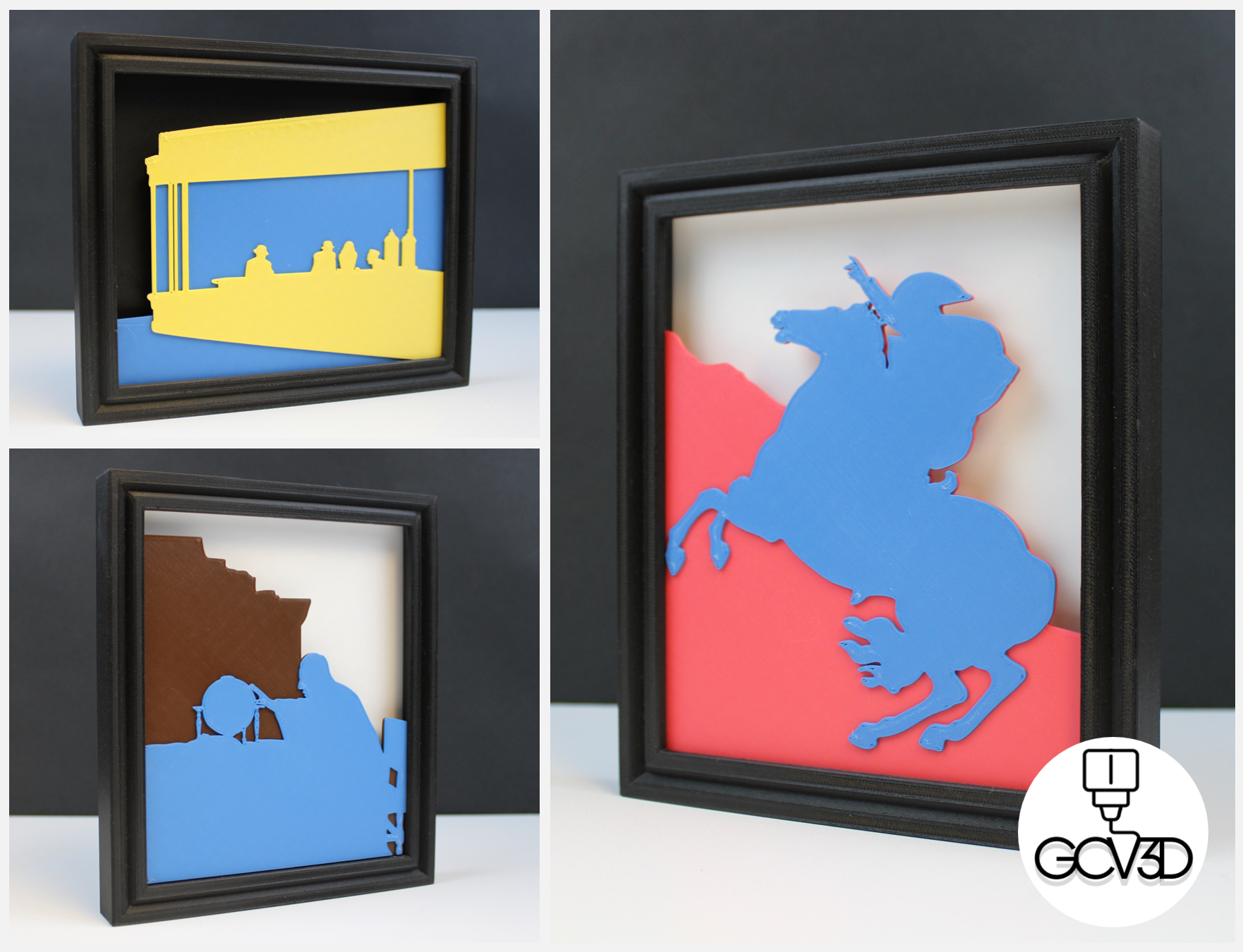 Iconic Art Silhouettes