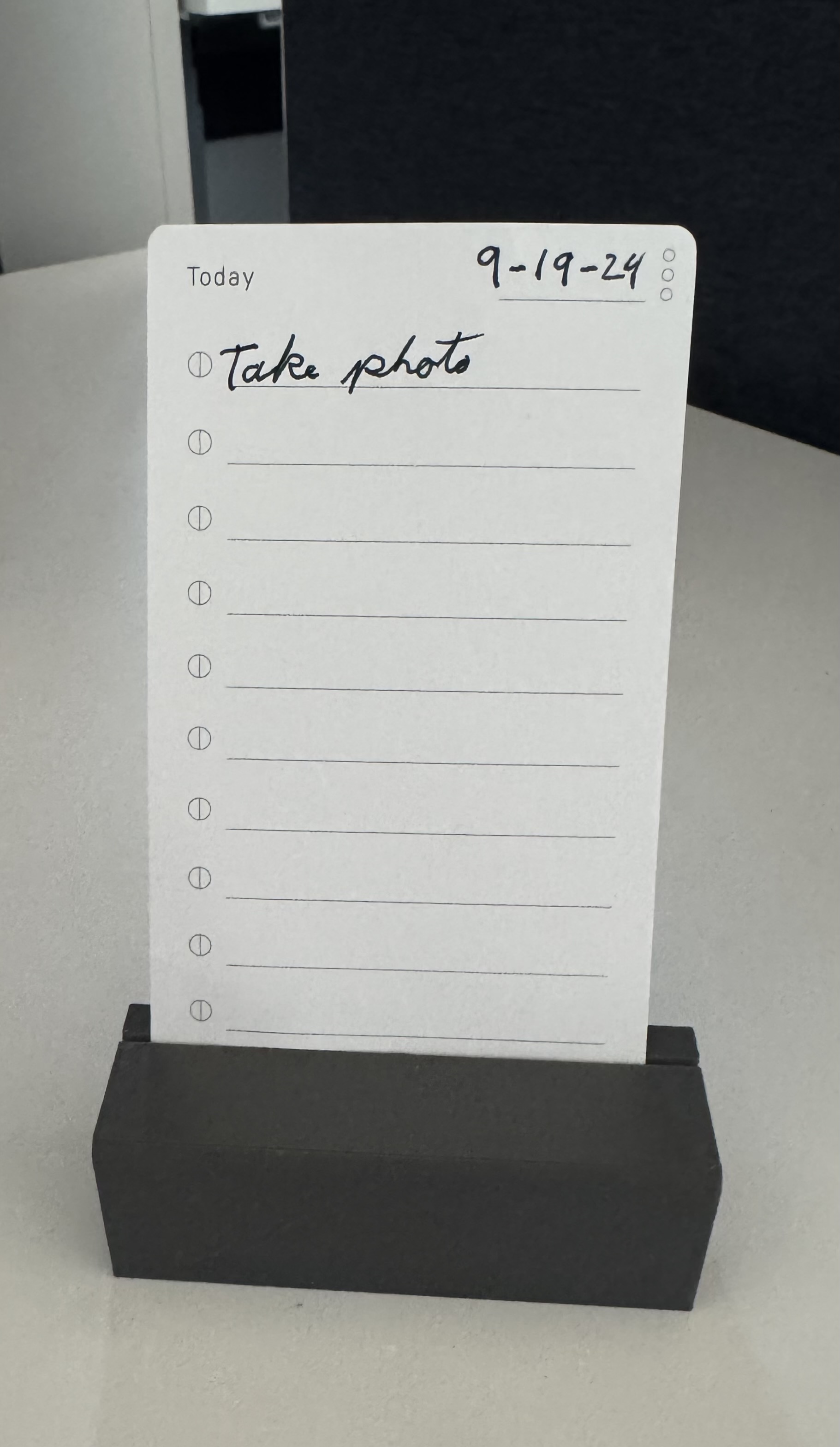 Today Card Stand