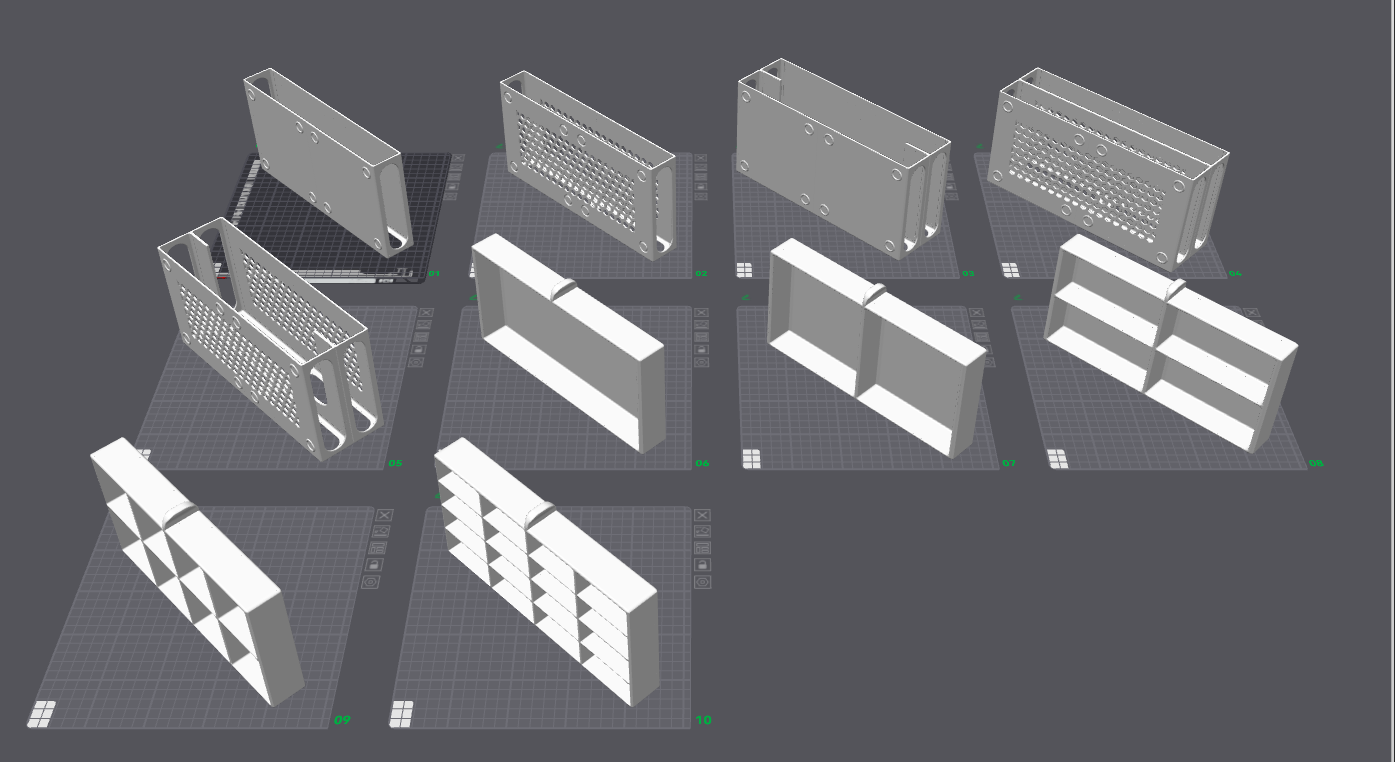 DOUBLEWIDE STACKABLE MODULAR DRAWER ORGANIZER by Just Makin | Download ...