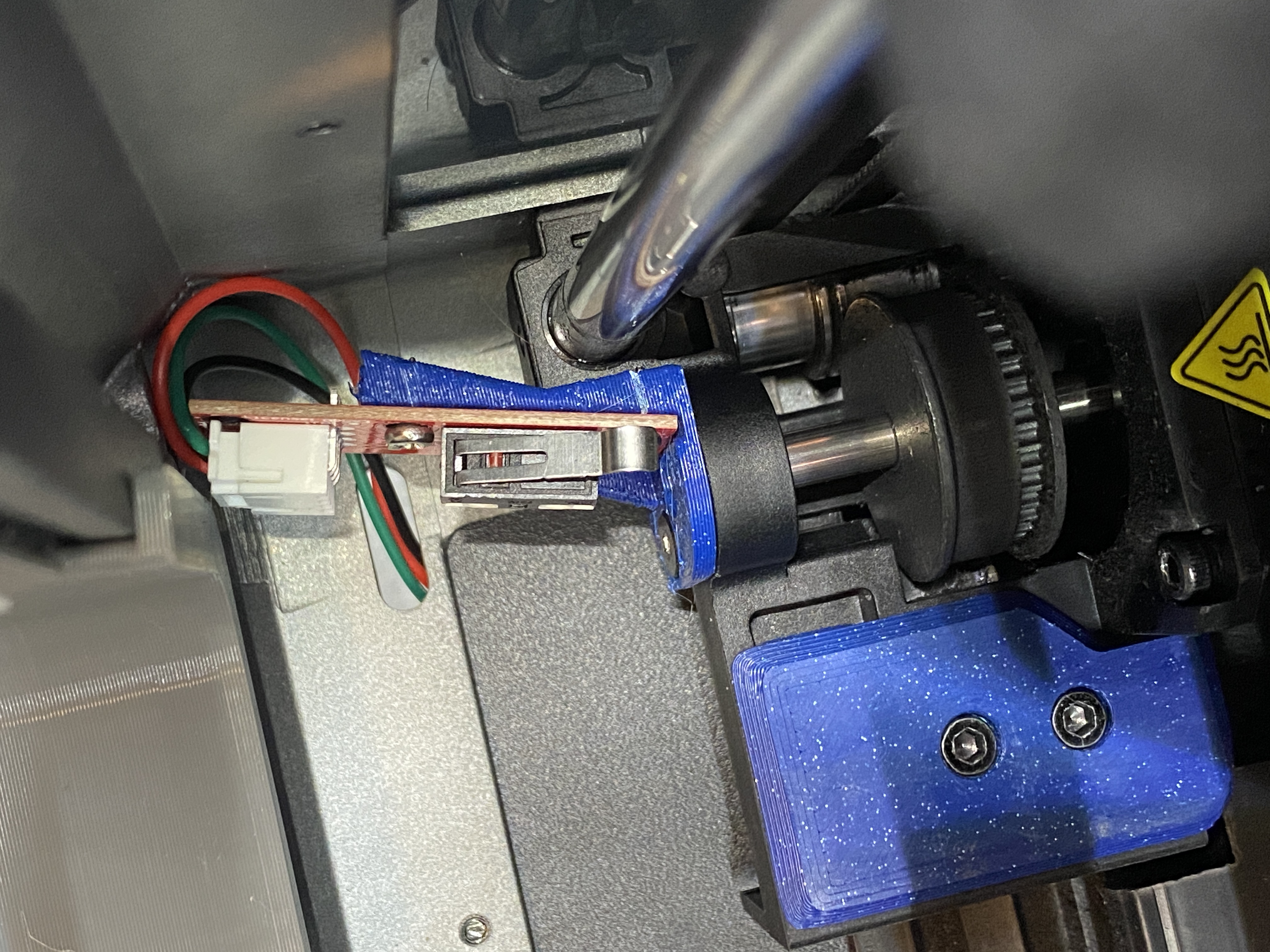 K1 Max Switch mount for 3D Chameleon — miniatura 2