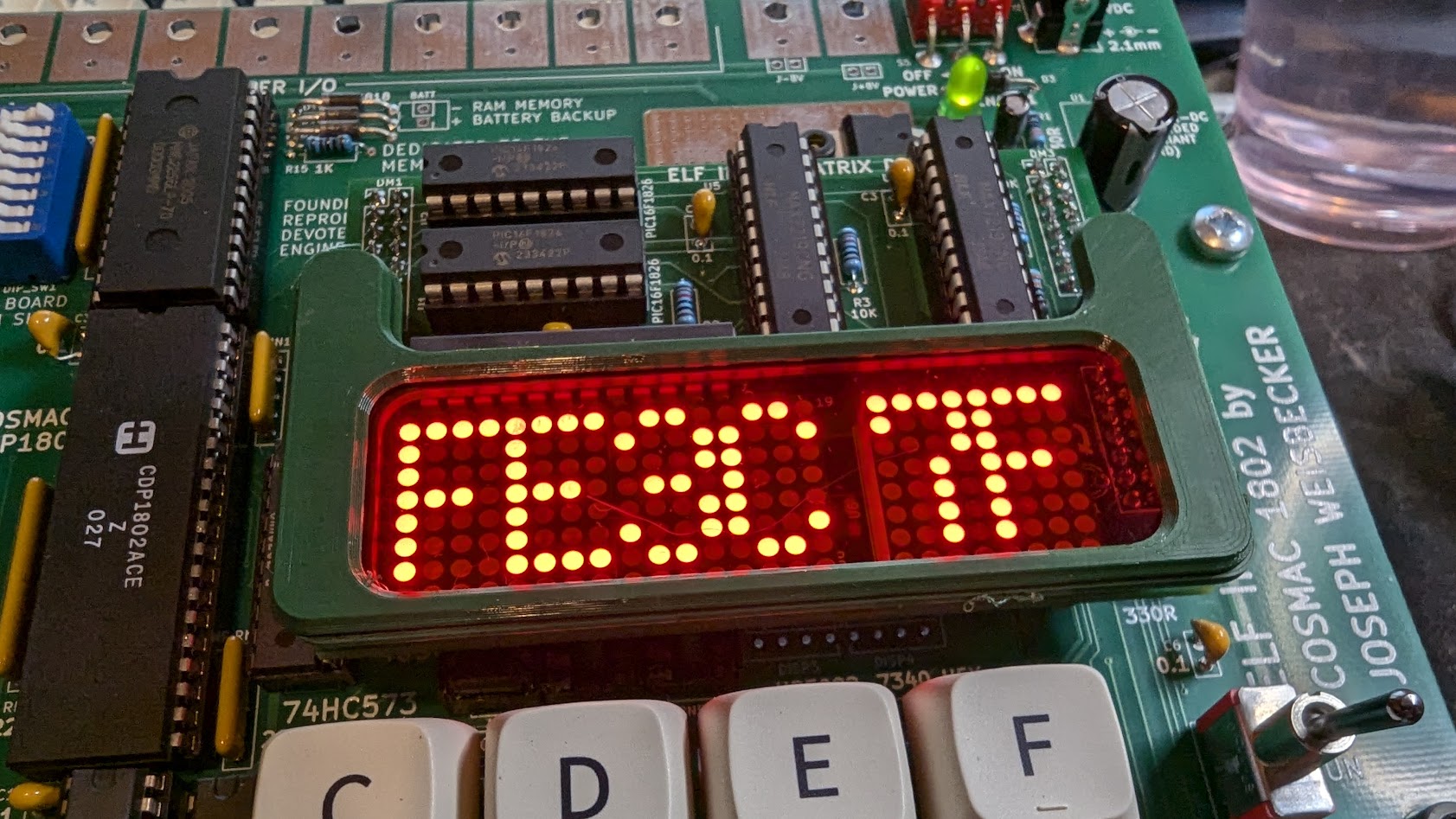 AVI ELF II - Matrix Display bezel