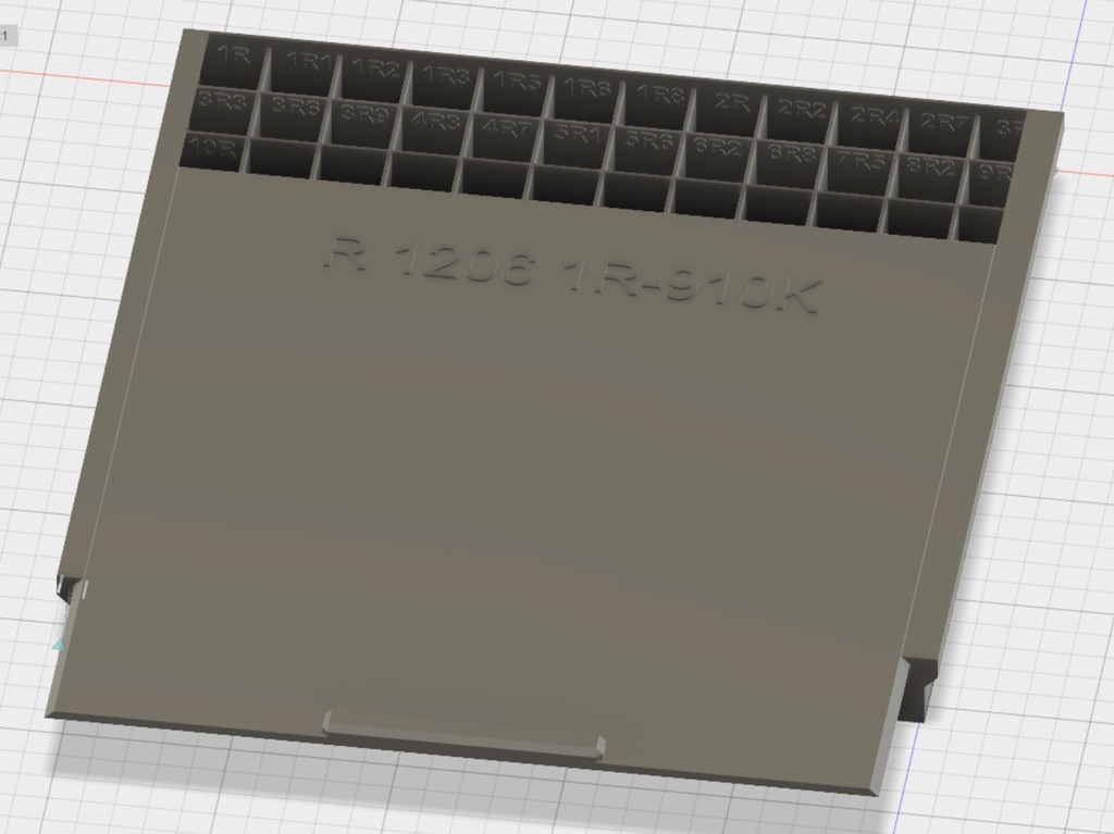 SMD box for Resistor