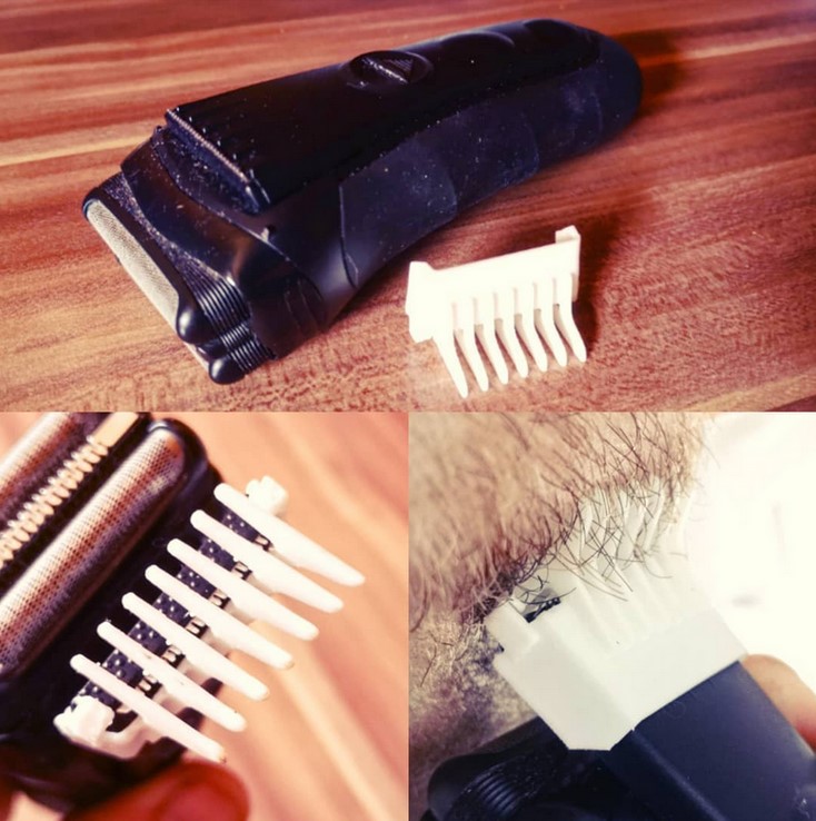 beard trimmer attachment for Braun series