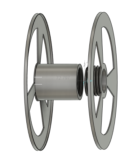 kingroon paperspool adapter for ams