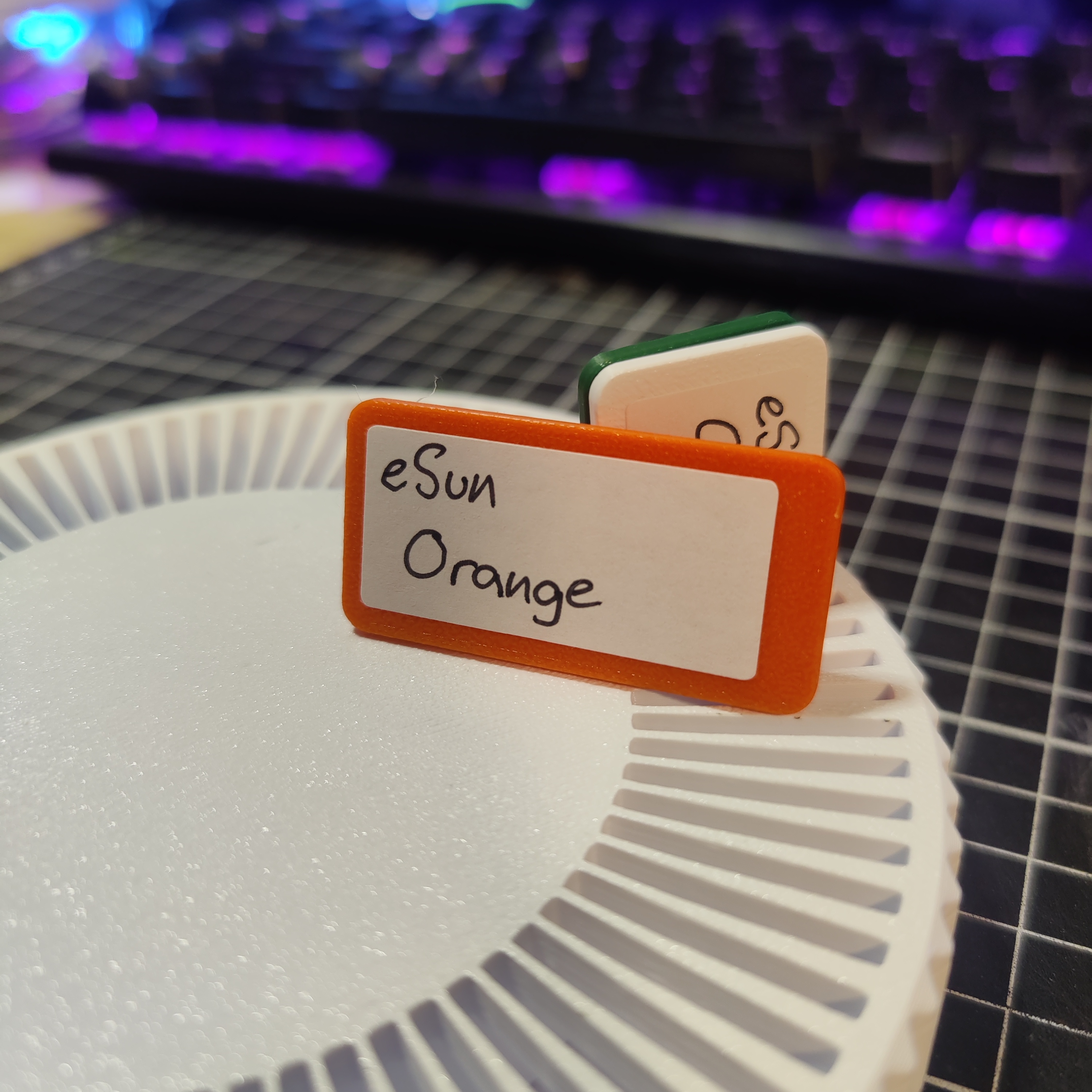 Double Length Filament Swatch