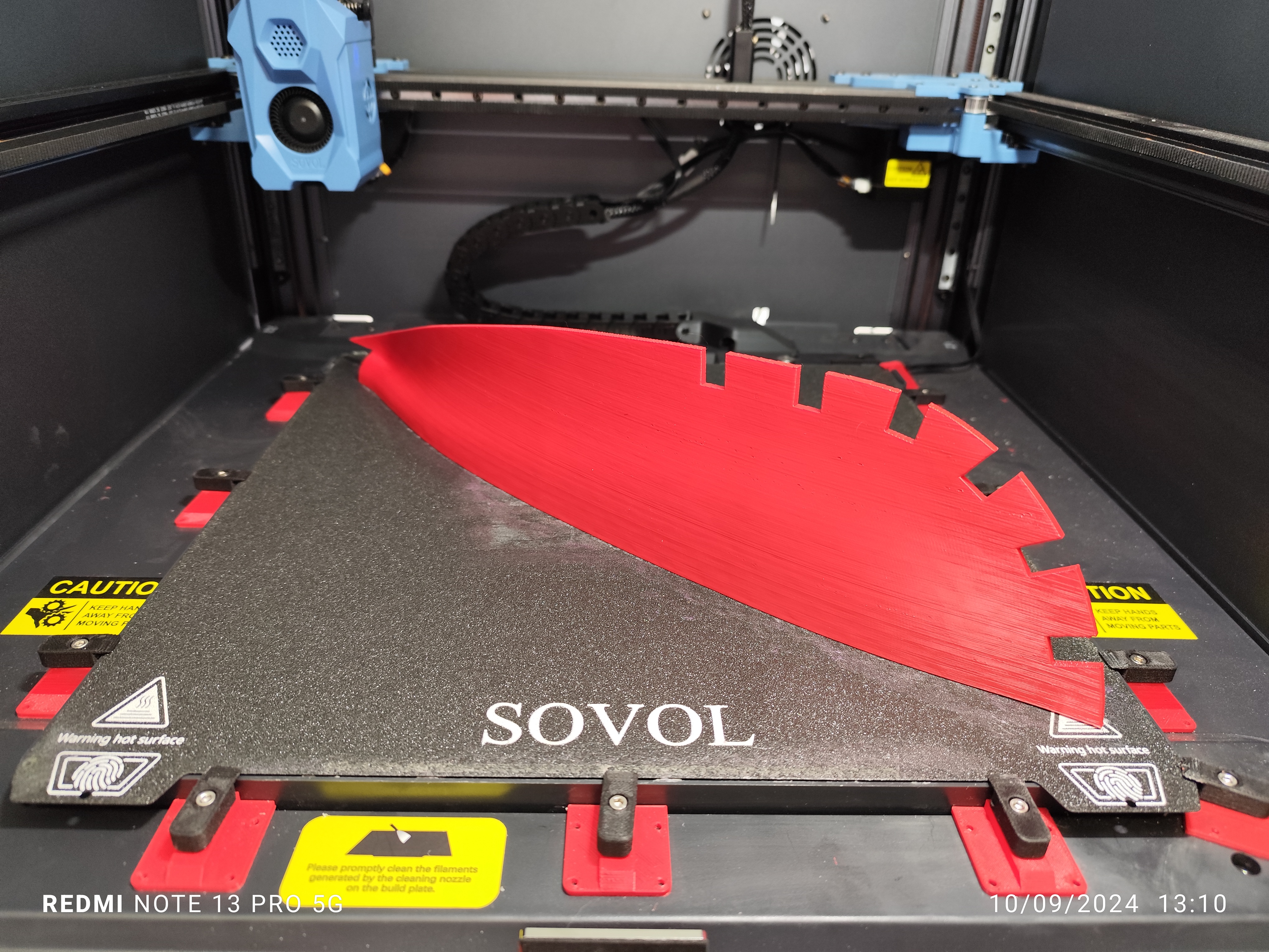 SV08 - PEI plate clamps